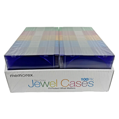 Memorex slim jewel cases - memorex,